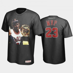 Michael Jordan Chicago Bulls #23 Men's The Last Dance Bulls MJ 1997 MVP T-Shirt - Black