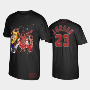 Michael Jordan Chicago Bulls #23 Men's The Last Dance Bulls NBA Player Graphic T-Shirt - Black