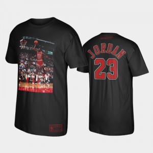Michael Jordan Chicago Bulls #23 Men's The Last Dance Bulls 6 T-Shirt - Black