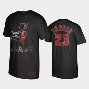 Michael Jordan Chicago Bulls #23 Men's The Last Dance Bulls Forever T-Shirt - Black
