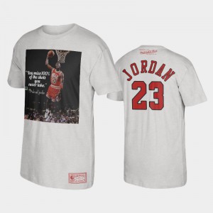 Michael Jordan Chicago Bulls #23 Men's The Last Dance Bulls Forever T-Shirt - White
