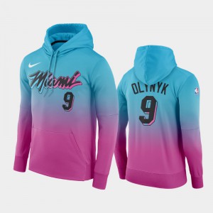 Miami Heat Kelly Olynyk #9 Nba 2020 City Brandedition White Blue Pink  Jersey - Dingeas
